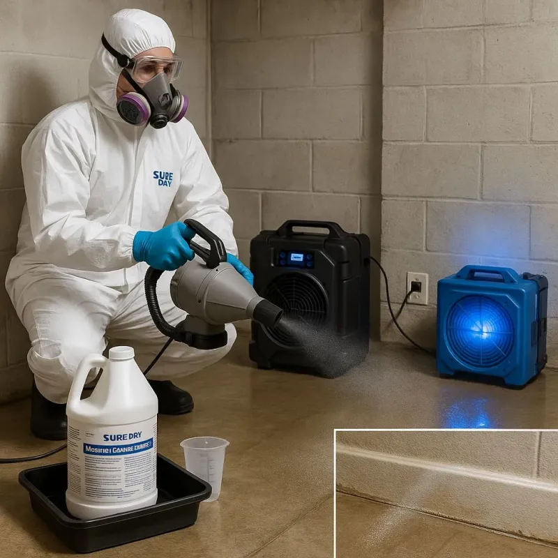 Sanitization and Odor Removal process in Batavia, IL